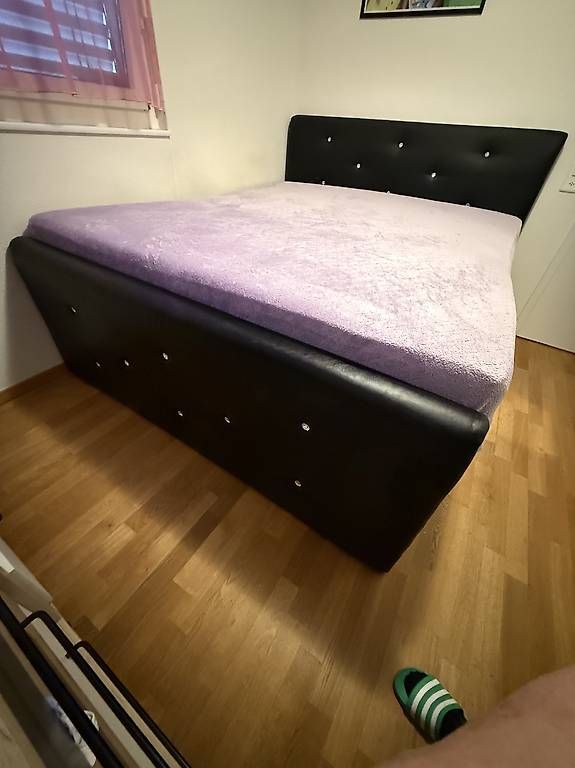 Letti: Boxspringbett mit neuen Matratzen – Usato da Vaduz venduto da mausilein22 4