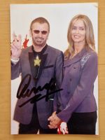 Ringo Starr, Original Autogramm auf Foto  in Farbe