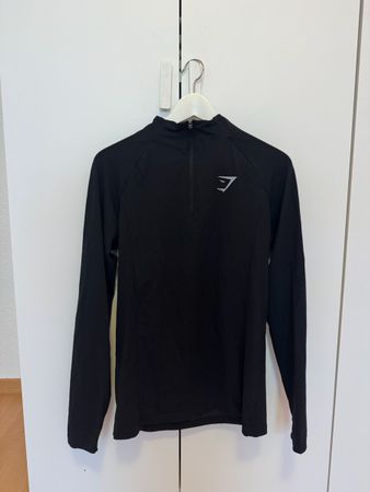 Gymshark Langarmshirt mit Reissverschluss 