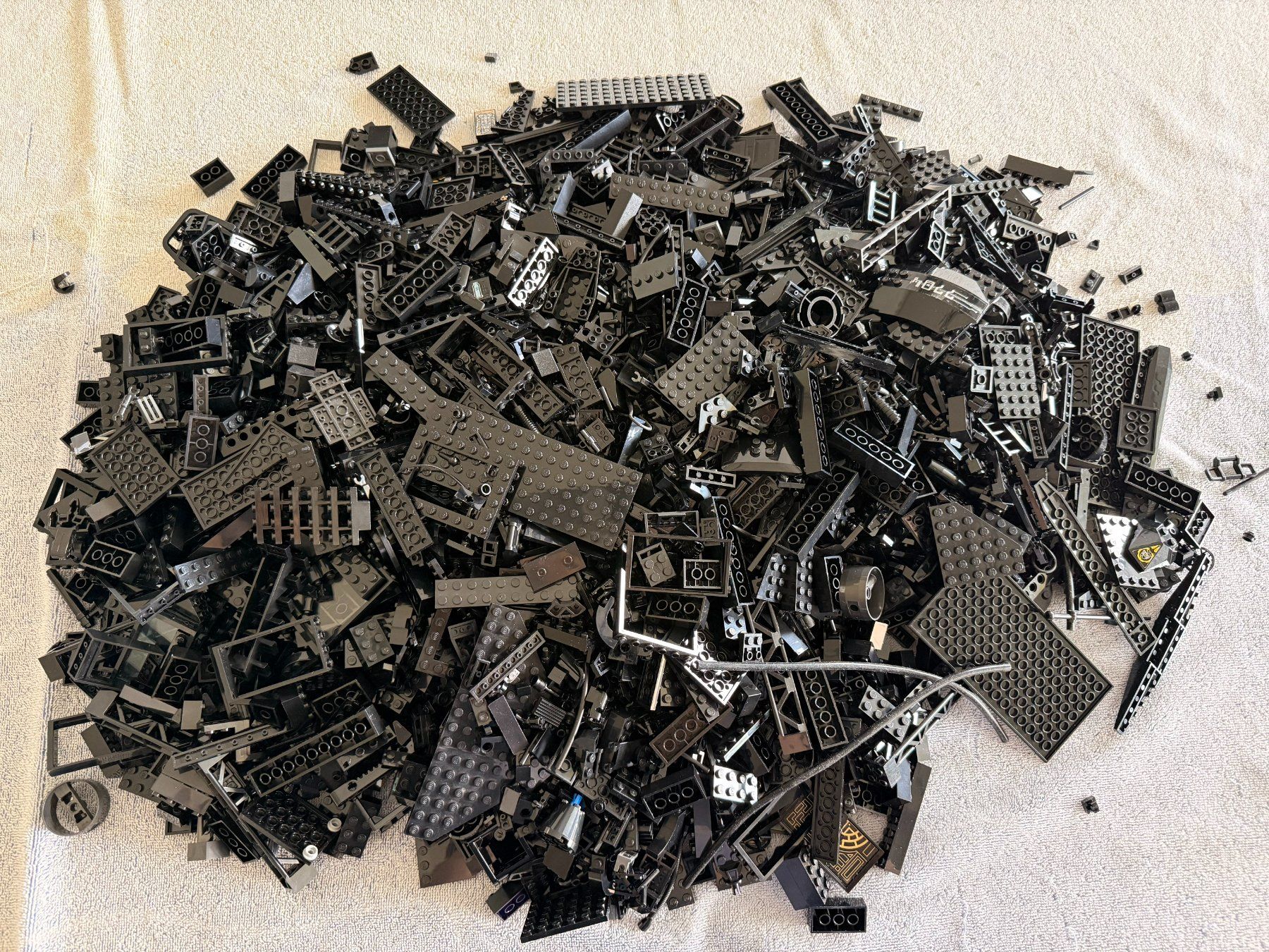 Lego Giocattoli: Lego Steine schwarz ca. 4.1 kg – Usato da Oftringen venduto da rohrstutz