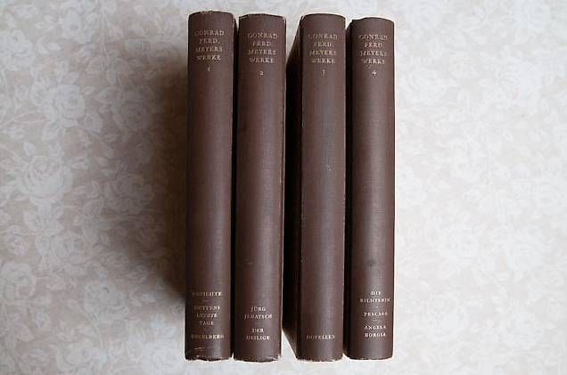 Libri: Conrad Ferdinand Meyers Werke  ( 4 Bände ) – Usato da Basel venduto da storchenricardo