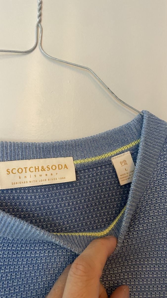 Maglioni & Felpe: Scotch & Soda Strickpullover hellblau Gr. L, wie neu – Usato da Bern venduto da gelbepunkte 2