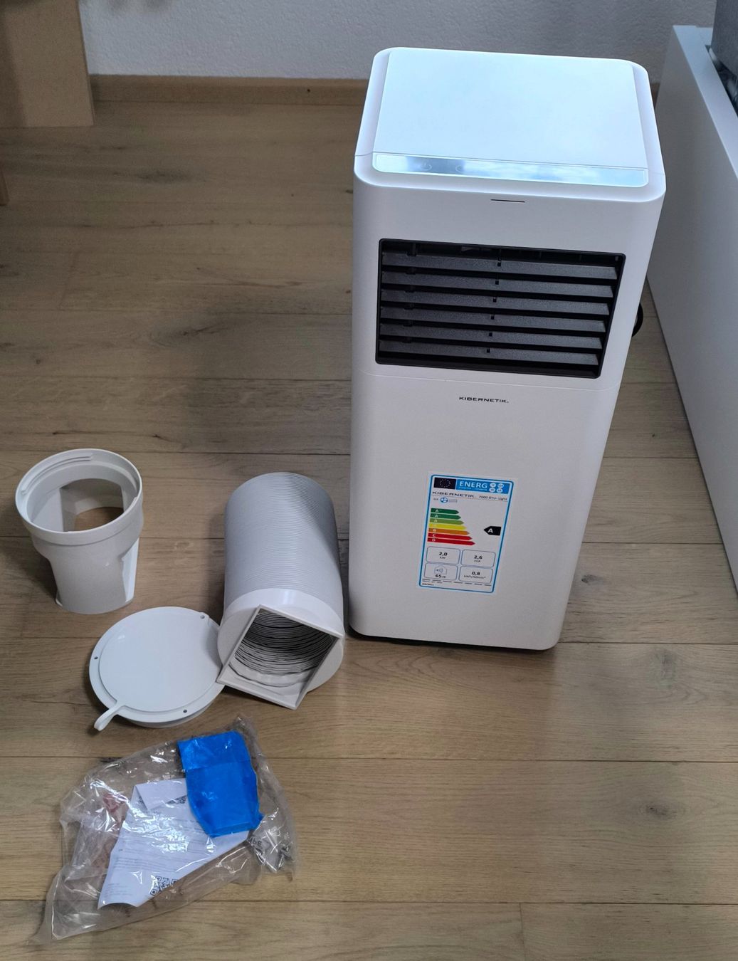 Kibernetik Condizionatori: Kibernetik 7000 BTU mobiles Klimagerät Light – Nuovo (secondo la descrizione) da Biberist venduto da m-it