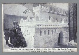 1907, CHAUX-DE-FONDS, CONCOURS DE CONSTRUCTIONS DE NEIGE