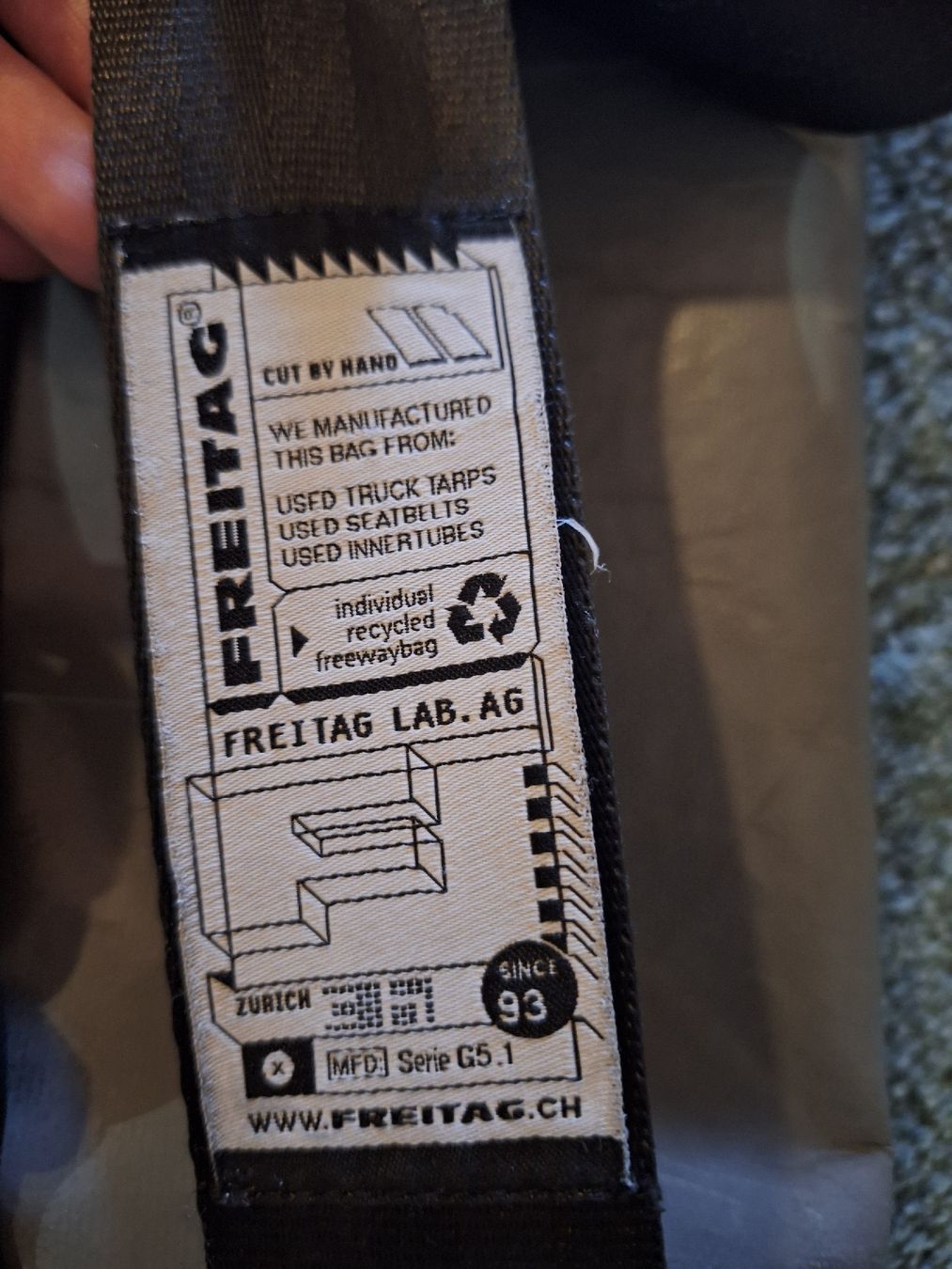 Freitag Borse: Tasche Freitag F14 – Usato da Winterthur venduto da Zwirbeli77 4