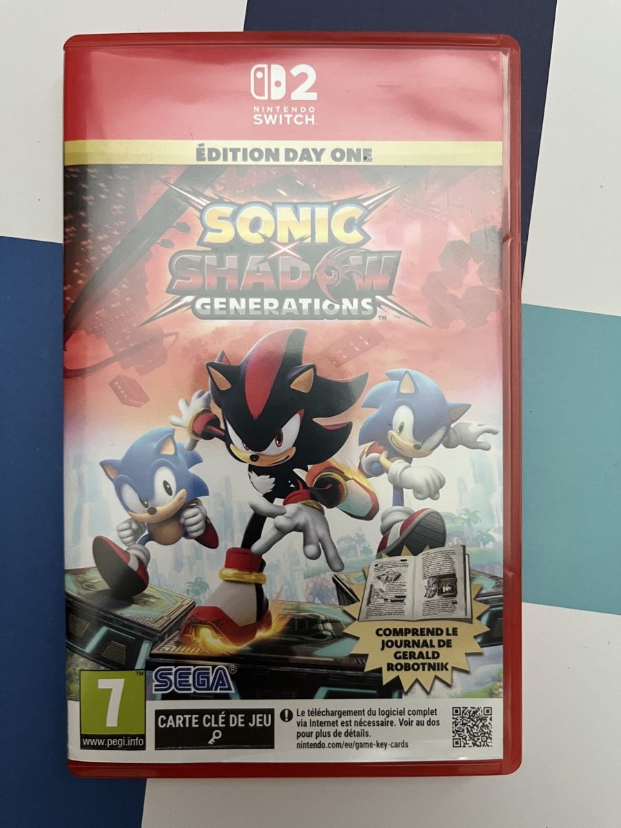 Nintendo Jeux: Nintendo Switch 2 Sonic x Shadow Generations  – D'occasion à Au ZH par blurayundvideospiele