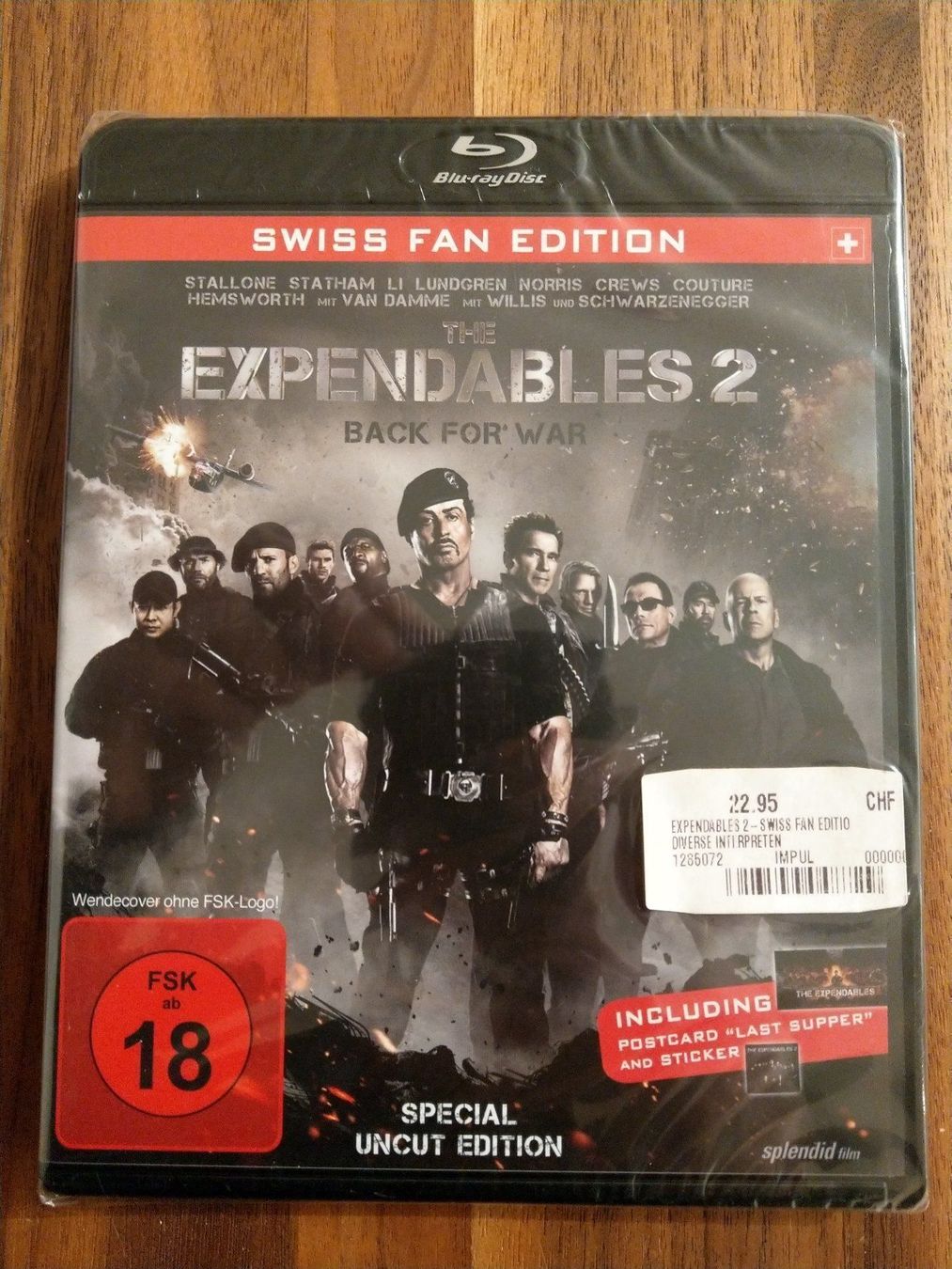 Alle DVDs: Blu Ray - The Expendables 2 *Neu* – Neu und originalverpackt aus Rheinfelden von FilmAuktion