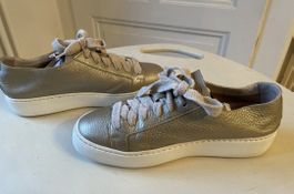 SANTONI baskets femme or Scintillant T.37,5🥰
