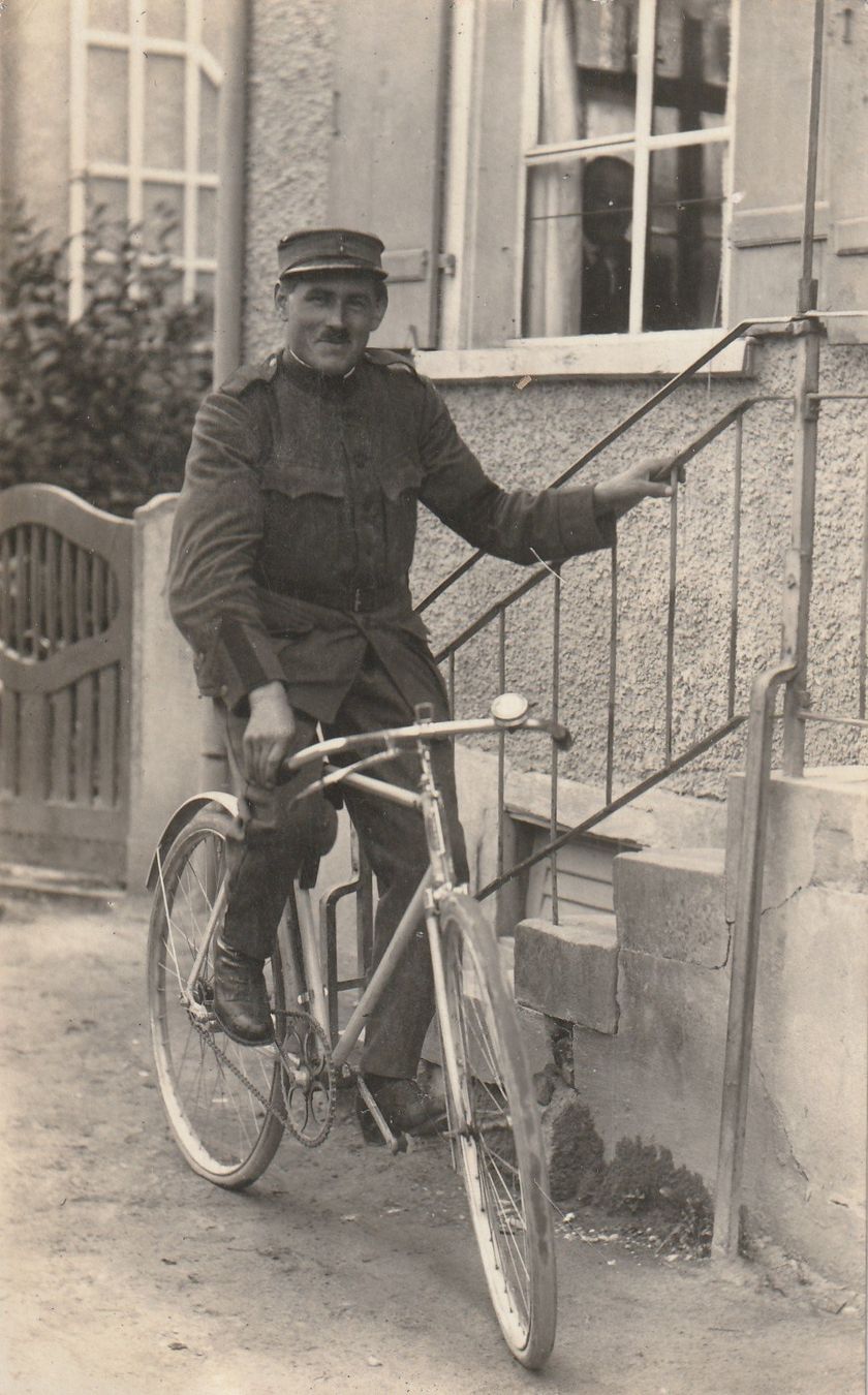 Cartoline postali: Soldat auf Fahrrad – Usato da Rorschacherberg venduto da fratovi2