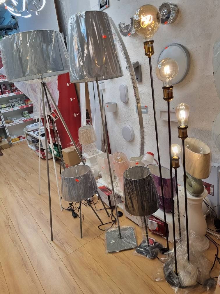 Lampen: Idea Set Stehlampe+Tischlampe Grau – Neu und originalverpackt aus Lachen SZ von ANDDUS-MASSLIGHT 5