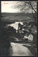 AK Brugg, Ortsansicht aus der Vogelschau