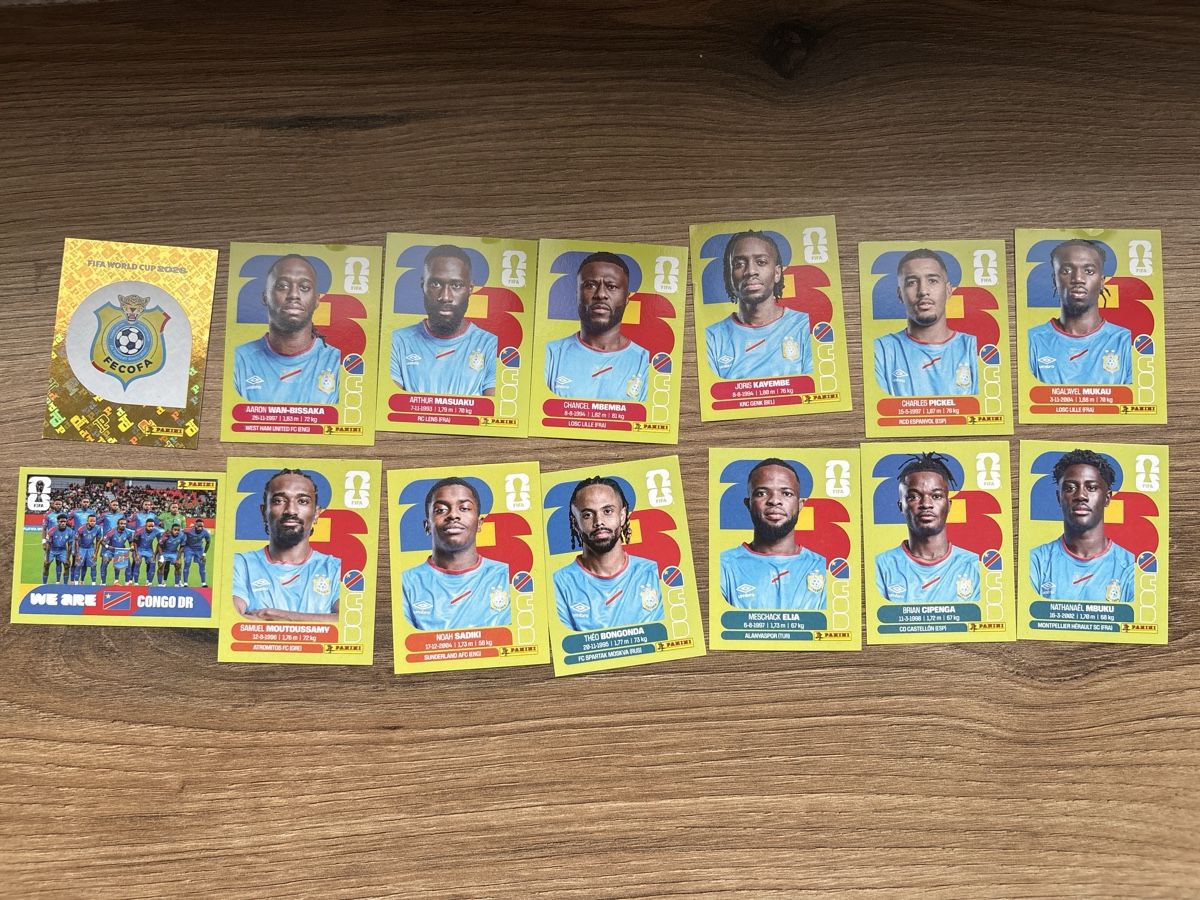 Panini Cartes à collectionner: Panini WM 2026 Stickers Congo – Neuf (Voir description) à Menznau par Hetfield85