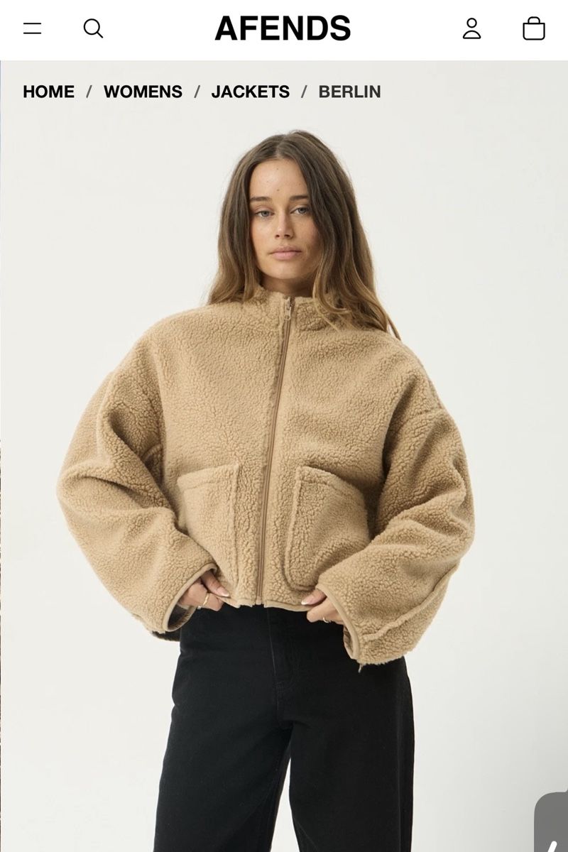 Vestes: Afends Berlin - Reversible Fleece Jacket Size M – Neuf (Voir description) à Zürich par sch_2jyl 8