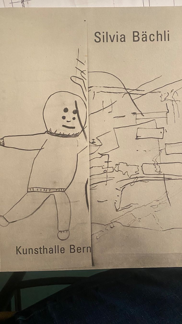 Libri: Silvia Bächli Kunsthalle Bern 1996 der Körper ein Werden – Usato da Bern venduto da Ensadinado