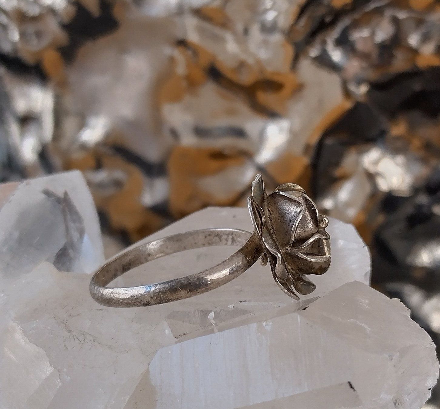 Ringe: ROSE RING IN 925 SILBER – Gebraucht aus Romanshorn von BoutiqueA 2