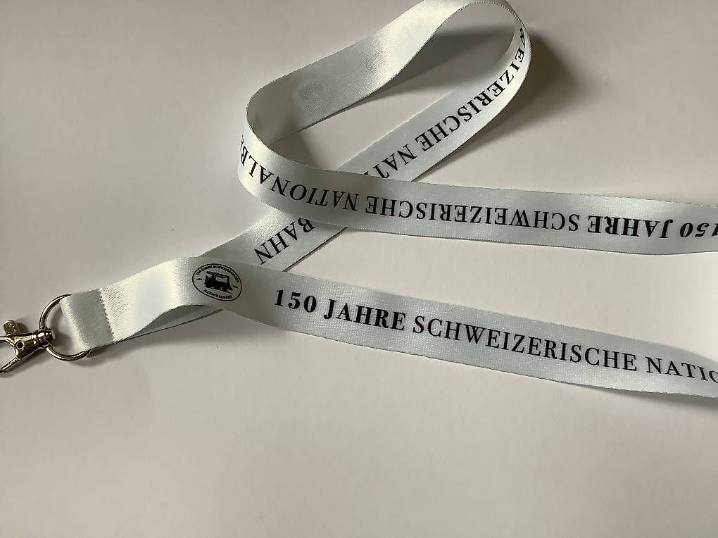 Plaketten & Abzeichen: Schweizerische Nationalbahn (SNB) Lanyard – Gebraucht aus Brugg AG von FlowerStreet 2