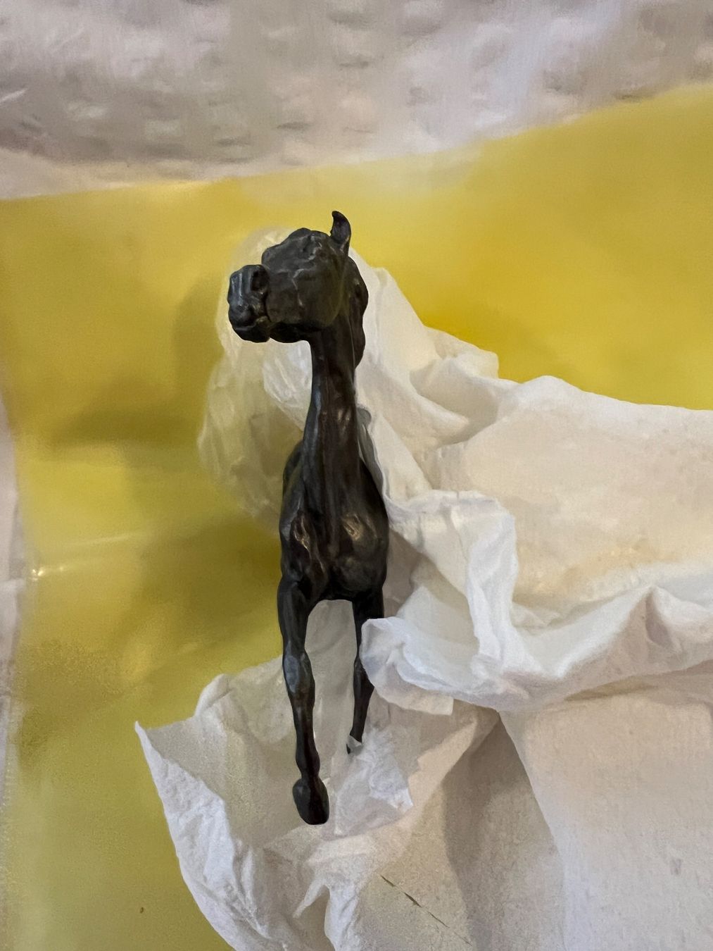 Sculture & Statue: Zinnpferd von Bossert, Basel, defekt – Difettoso da Iragna venduto da Flips03 6