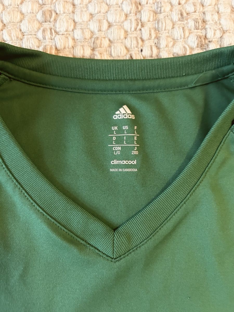 Adidas Canottiere & Pantaloni: Adidas Nottingham Forest Training Jersey L – Usato da Zürich venduto da ivanhoe58 1