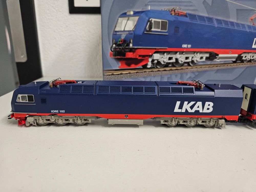 Roco 63750 LKAB IORE Doppellok Nr. 101 und 102 MFX (Neu (gemäss