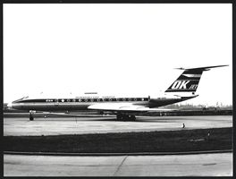 Fotografie Flugzeug Tupolev Tu-134, Cesk