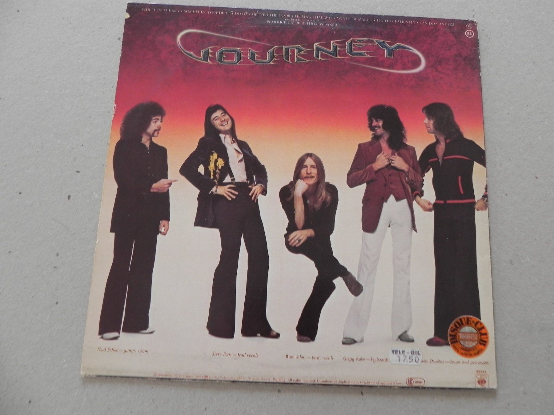 Dischi in vinile: LP USA Progressiv Rock Band Journey 1978 Infinity – Usato da Siebnen venduto da krimsie 1