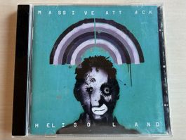 Massive Attack Heligoland CD Blue Cover