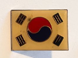 1 Pin Korea Flagge