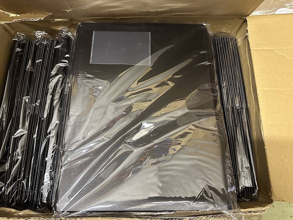 Raccoglitori: 10 Stk. Angebotsmappe FolderSys, A4, schwarz – Usato da Necker venduto da liq24 3