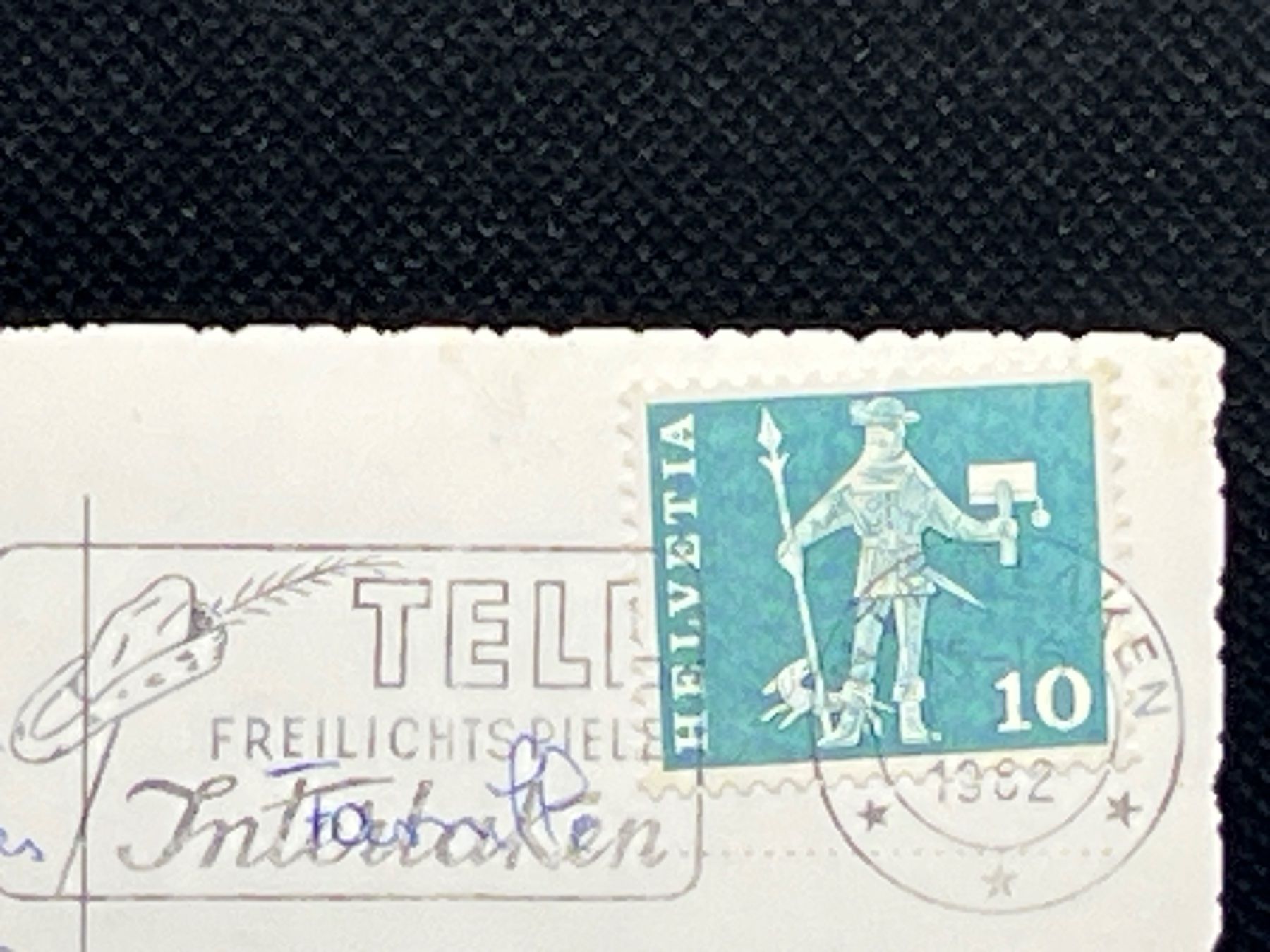 Cartoline postali: Altdorf - Telldenkmal – Usato da Widnau venduto da Brusi9 1