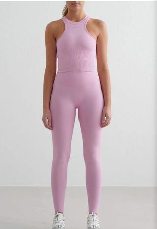 Rosa Sport Set von Aim'n, Neu mit Etikett, Grösse S