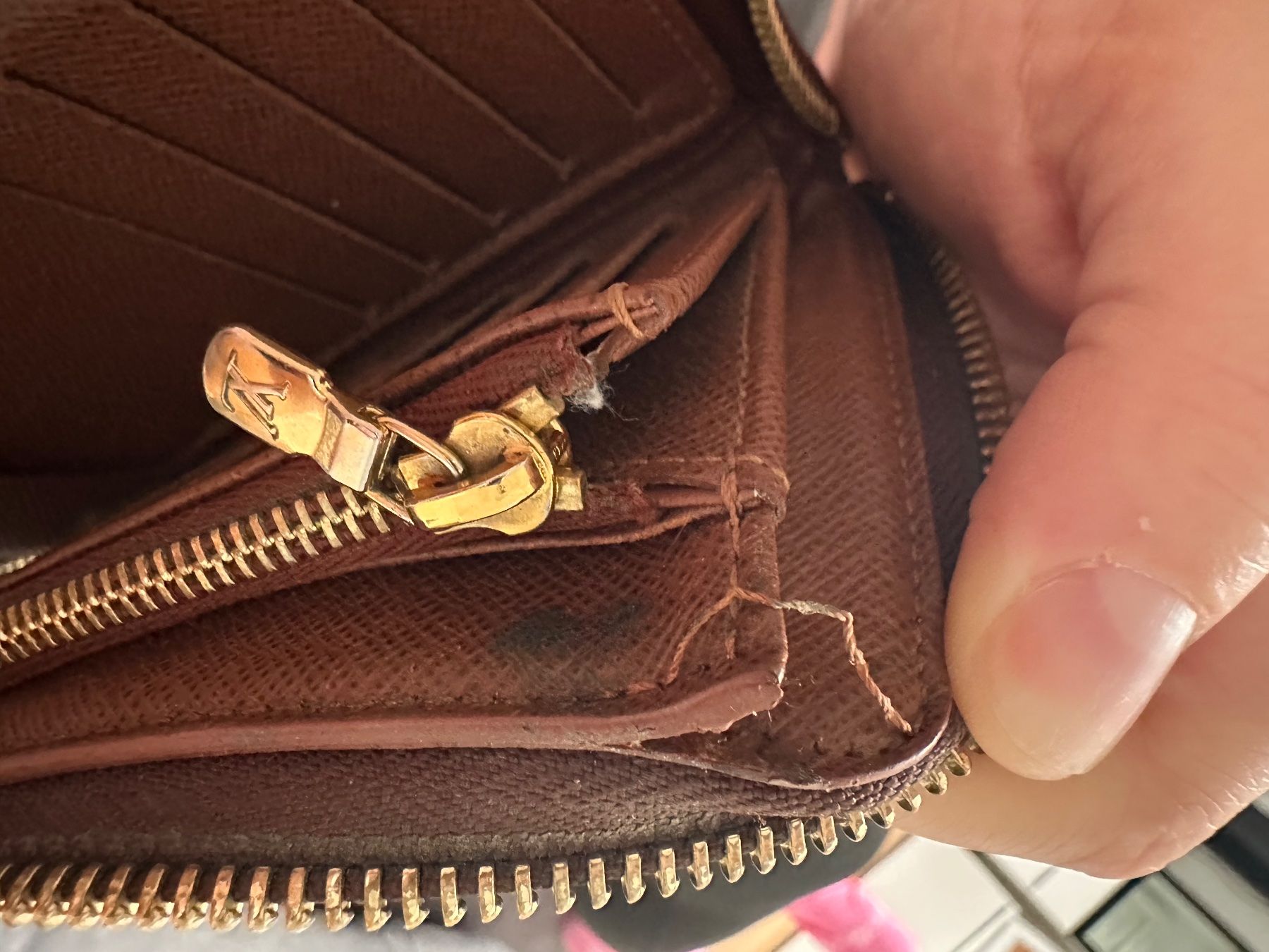 Louis Vuitton Portamonete: Original Louis Vuitton Portmonee – Usato da St. Gallen venduto da Kosa97 8