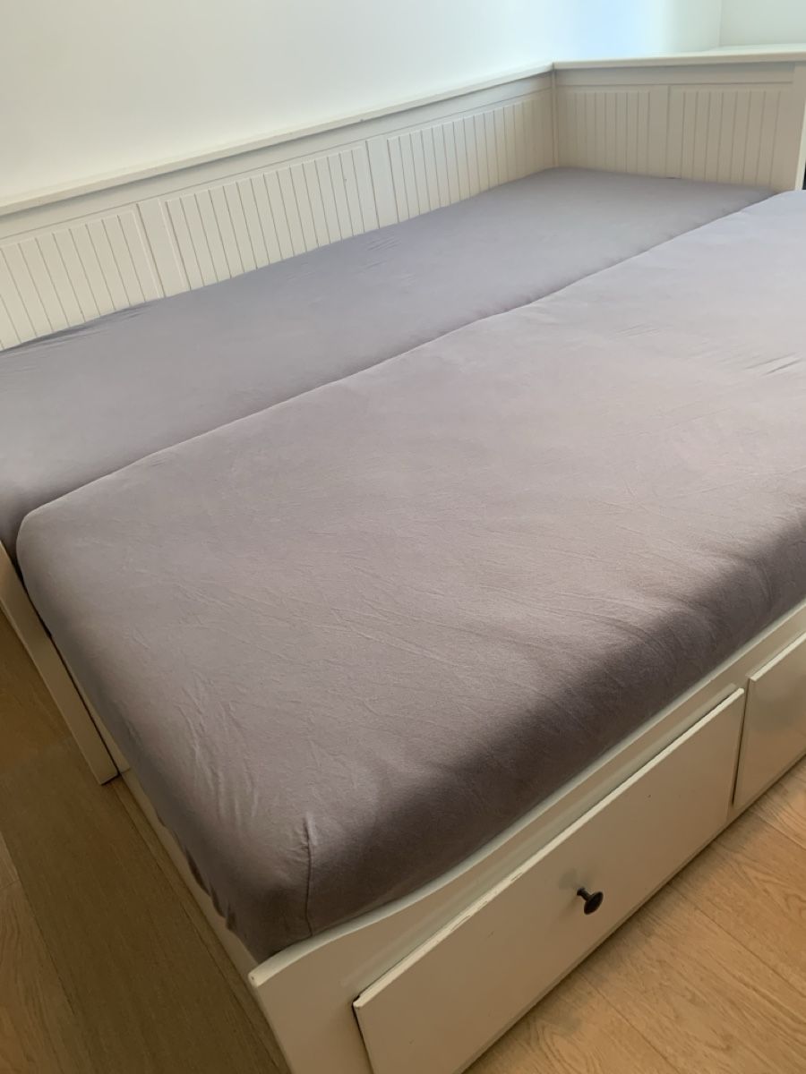 Ikea Letti: Single or double bed off-white with 3 drawers good condition – Usato da Immensee venduto da vgitter 8