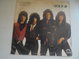 KISS " Lick it up " rare Equateur/ Ecuador 1983.
