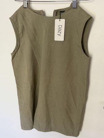 Damen Top Dazy oliv grün Grösse S neu mit Etikett
