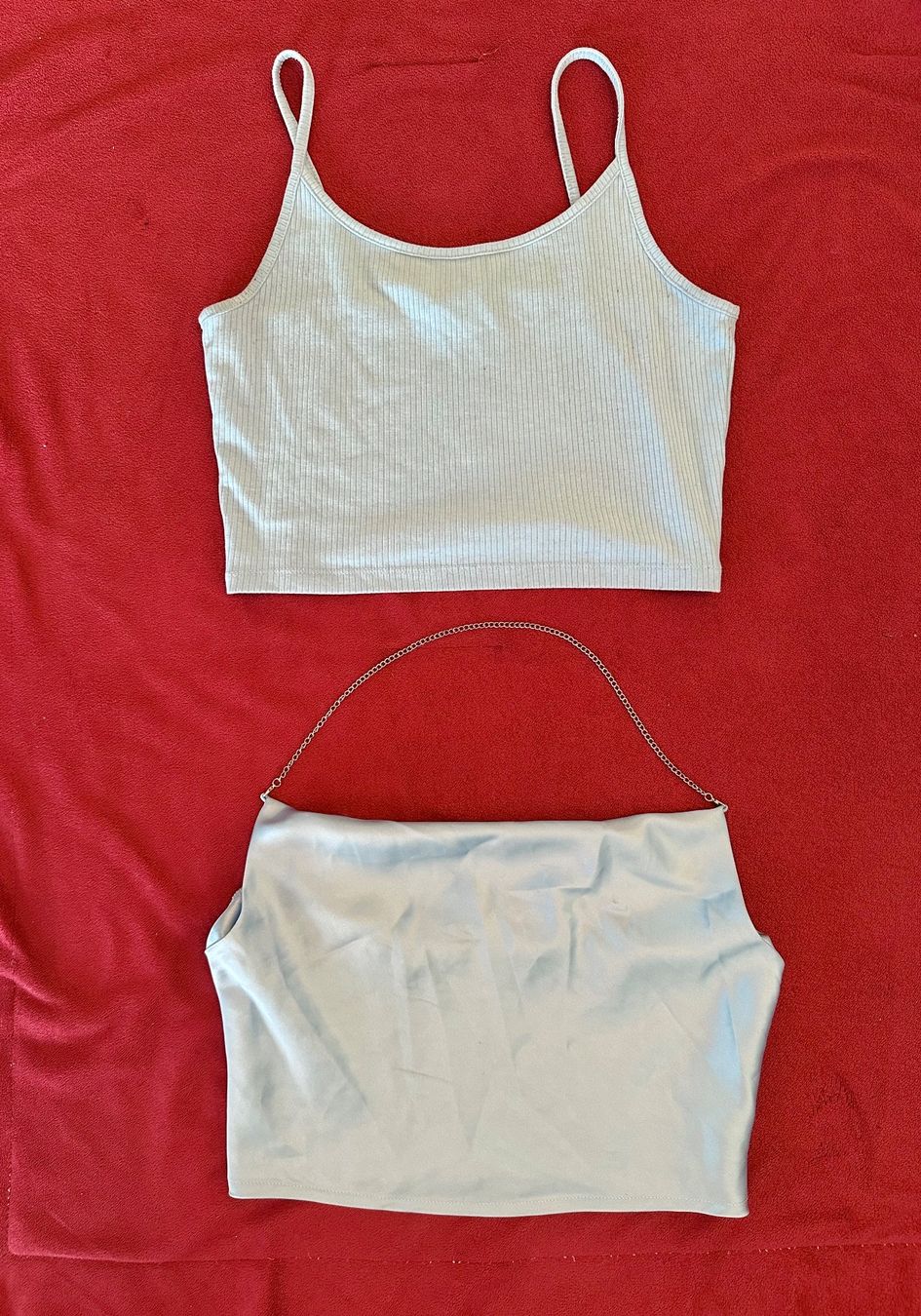 Kleiderpakete: Paket 5 x Oberteil Gr. M hellblau top Zustand – Gebraucht aus Emmenbrücke von little.treasures 2