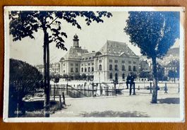 Neuchâtel - Hôtel des Postes - Personnage 1910