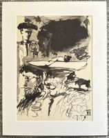 Pablo Picasso - Originale Vintage-Lithographie von 1961