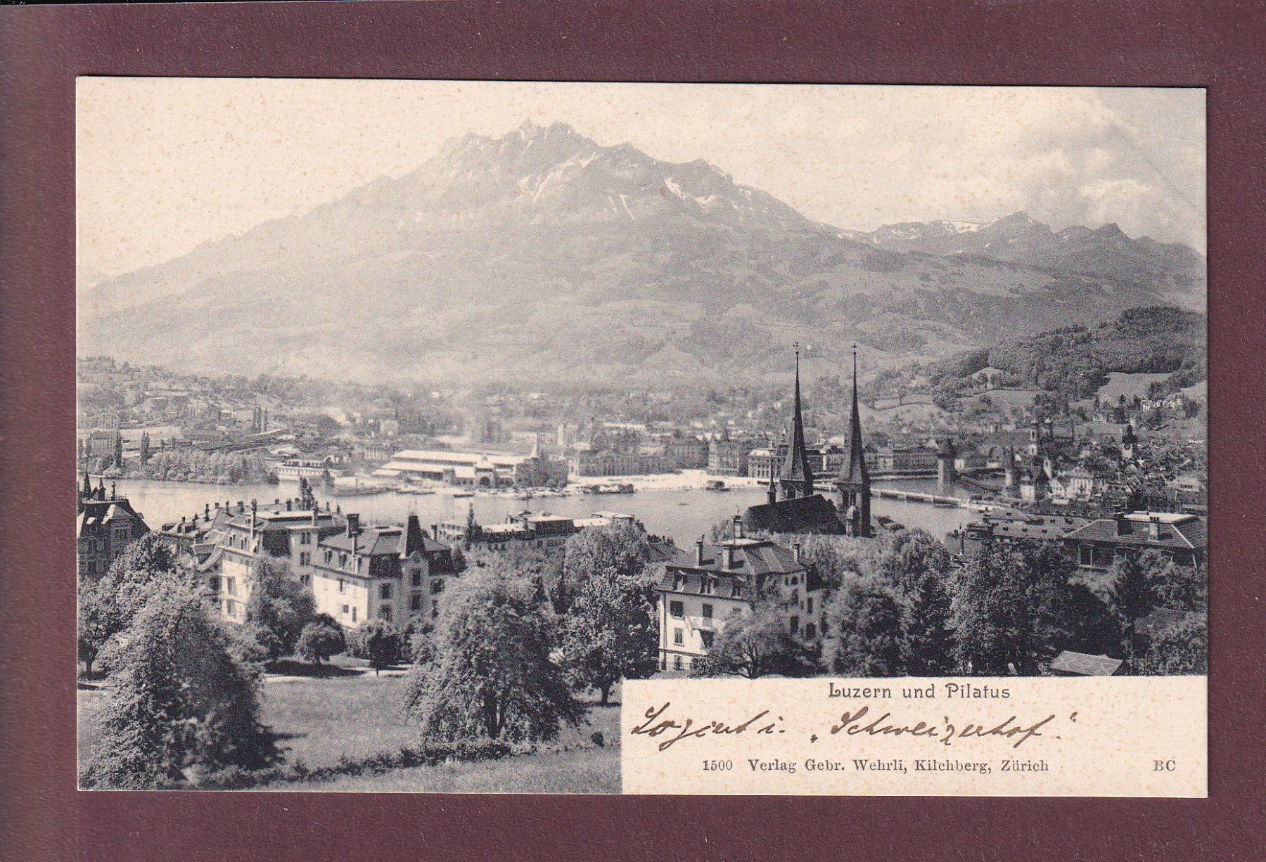 Cartes postales: LUZERN - Pilatus – D'occasion à Pully par nicecards
