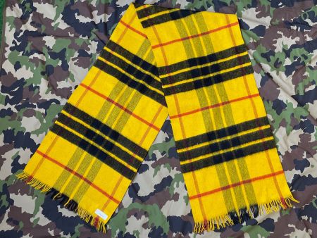 Vintage Wool Flannel Scarf Harrisons Made in Scotland