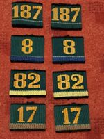 4 paar Infanterie Patten