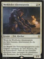TCG Magic The Gathering MTG CLB 049 Weißfeder-Abenteurerin