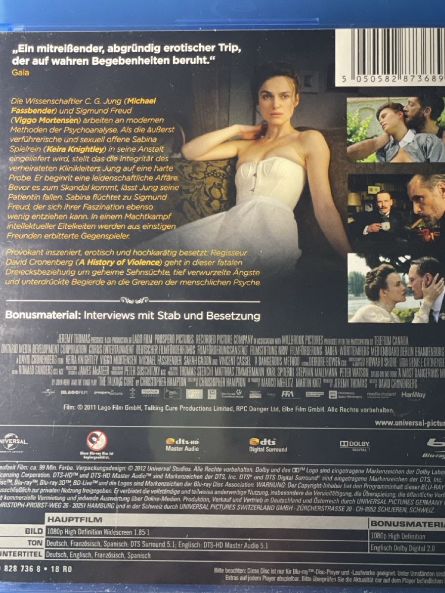 Alle DVDs: Eine dunkle Begierde (2011) – Gebraucht aus Waldenburg von Gonzo8 1