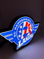Lightbox lumière led SC Rapperswil Jona Lakers