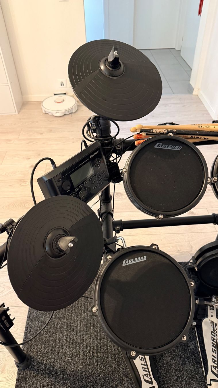 Musikinstrumente: Carlsbro CSD401 E-Drum Set (Mesh) inkl. Hocker & Sticks – Gebraucht aus Niederglatt ZH von Helloparty 1