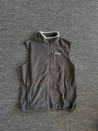 Columbia Fleece Weste Herren Gr. L  Schwarz, warm & bequem