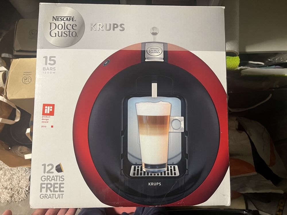 Support Tasse Krups Pour Machine Dolce Gusto Mini Me - Pièce Originale Anti-goutte - Modèles KP1205/KP123