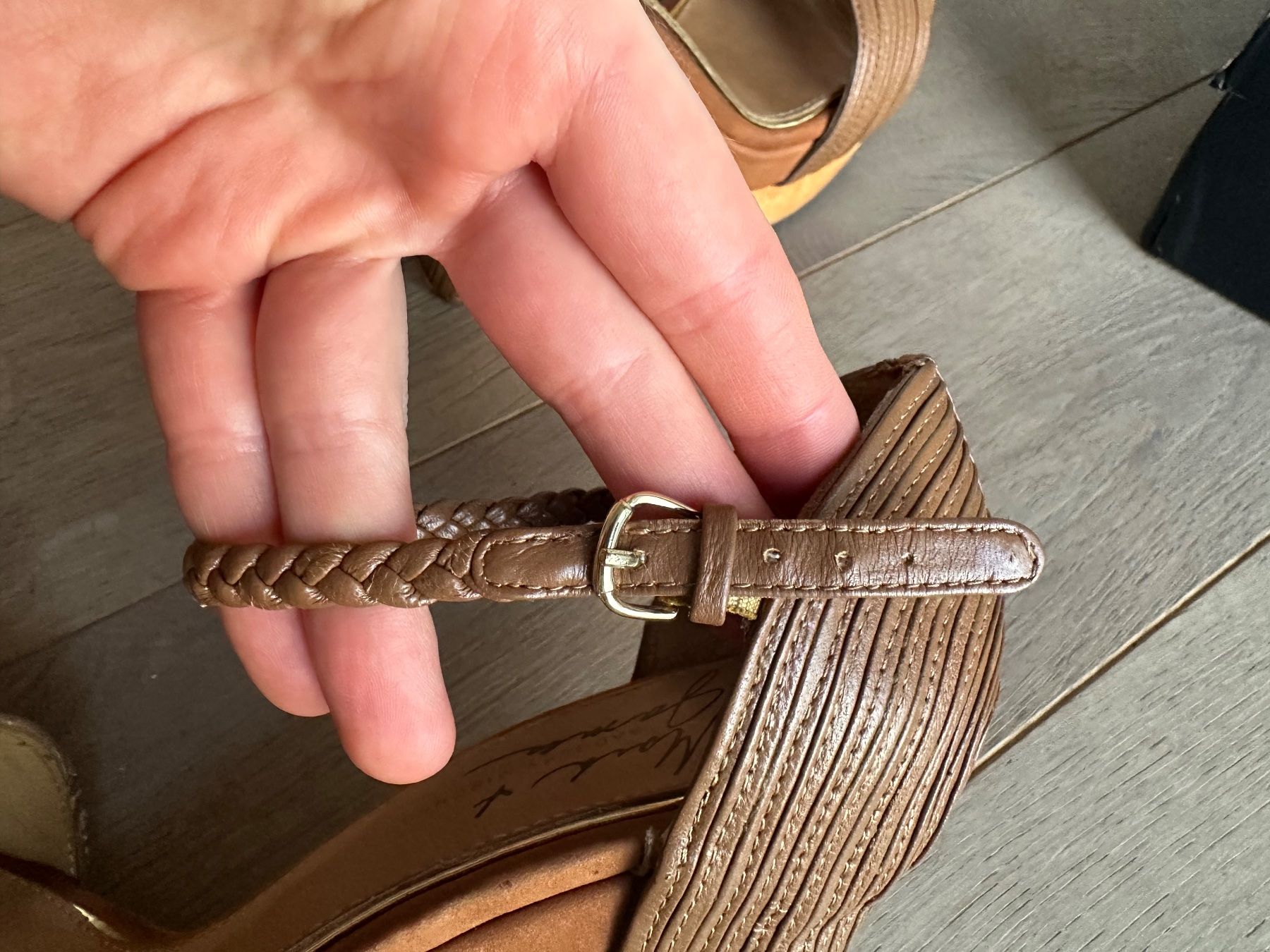 Scarpe da donna: Badgley Mischka leather Sandal, – Usato da Zug venduto da Nat.yushkevich 5