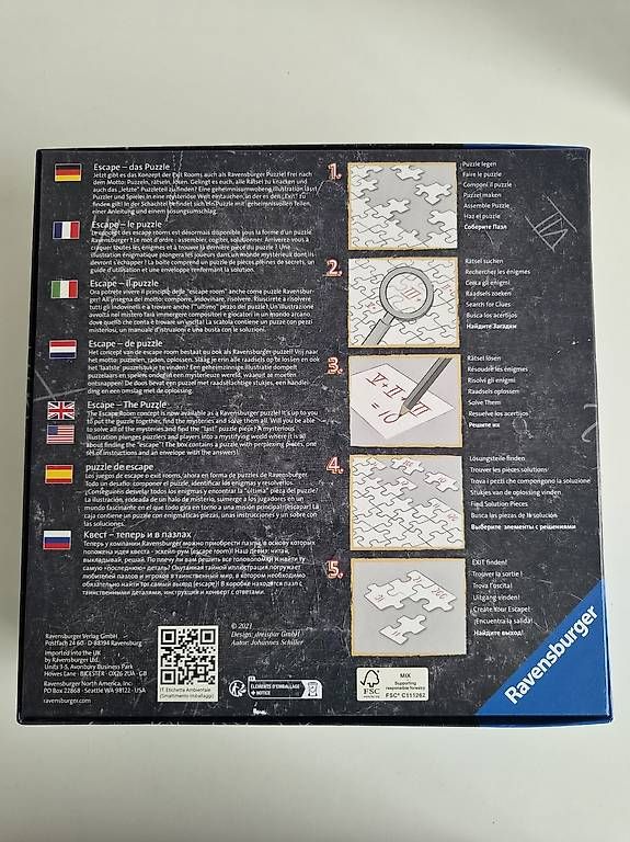 Ravensburger Puzzles: Ravensburger Puzzle/Escape Puzzle – Gebraucht aus Bütschwil von baesi278 1