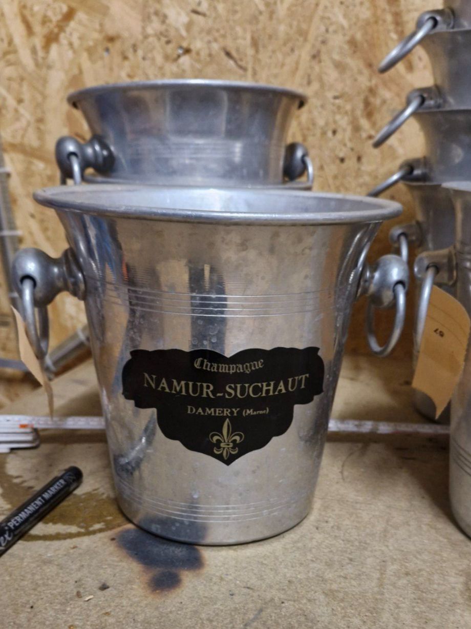 Sonstiges: Champagner Kühler Alt 8 Stk – Gebraucht aus Dorf von Zur-Lingg 1