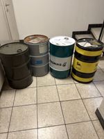 Metallfässer verschiedene Marken und Farben, gebraucht